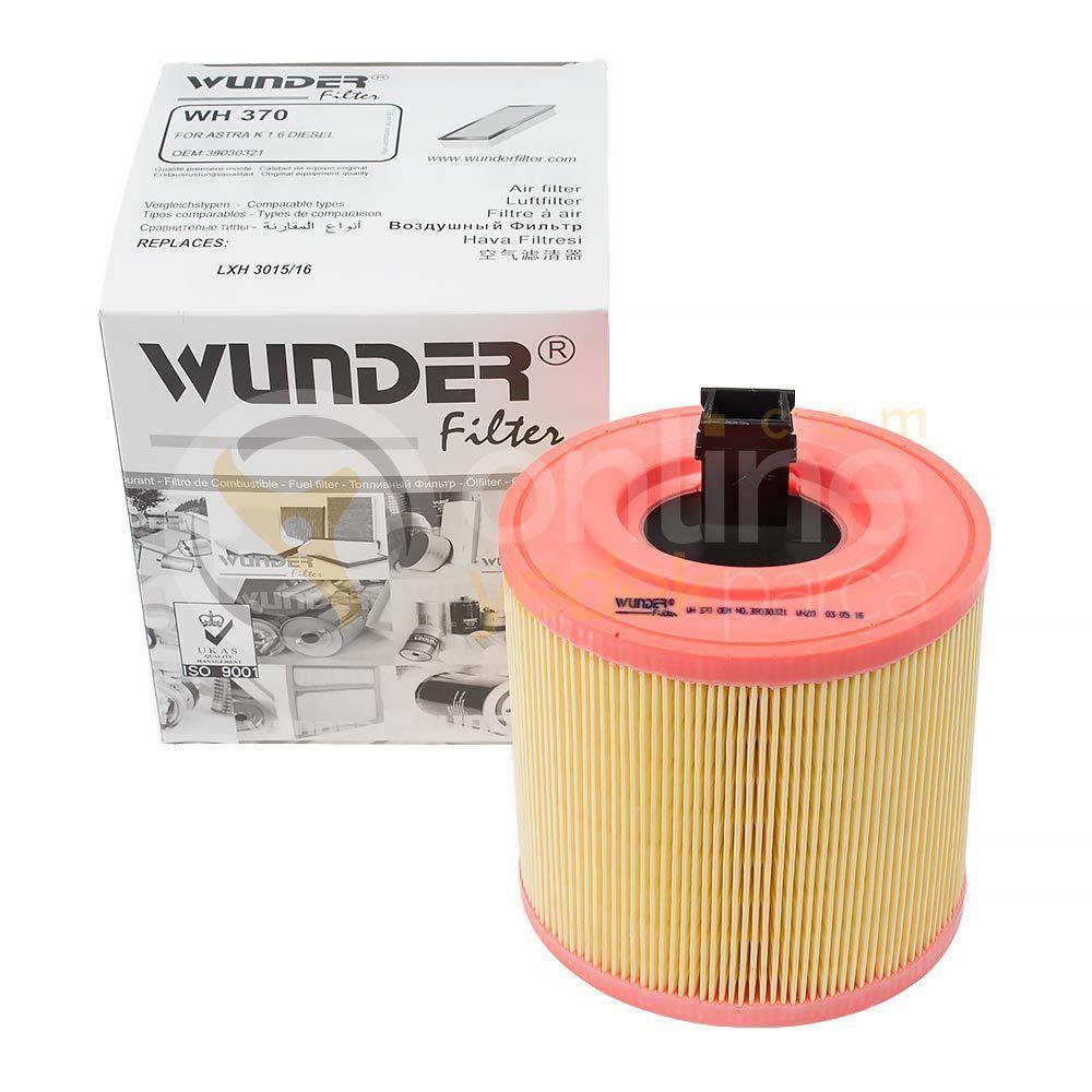Wunder Opel Astra K Air Filter - Compatible with 2016+ Models — Air & Cabin Filters