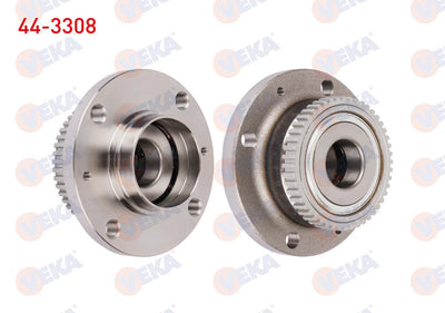 Veka 44-3308 Wheel Hub Left-Right Rear with Bearing Peugeot Partner (5 — Hub Assemblies