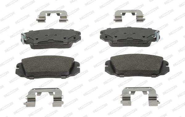 Ferodo FDB4246 Front Brake Pad Elantra 05-11 Coupe 02- Sonata 01-05 Tucson 04-08 Cerato 08-10 Sportage 04-10 — Brake Pads