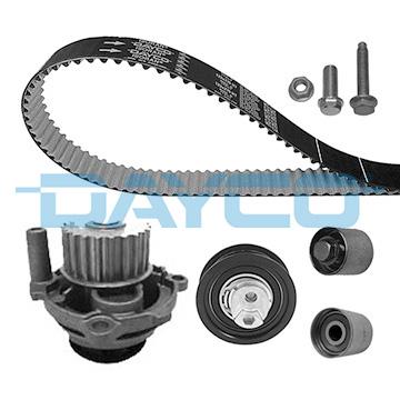 Dayco KTBWP6140 Timing Belt Kit + Water Pump Passat-A4 Blr-Bvy-Bvz 2.0 FSI 04-11 — Water Pump & Thermostat