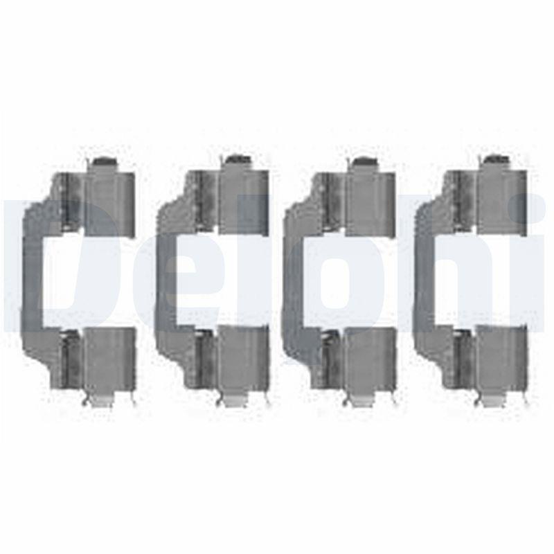 Delphi LX0458 Brake Pad Mounting Set