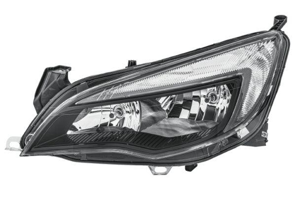 Hella 1EG010011-371 Headlight Left Opel Astra J Sport Black Electric H7+H7 09-15 — Headlights