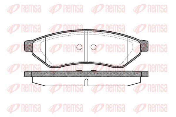 REMSA 1049.00 Brake Pad — Brake Pads