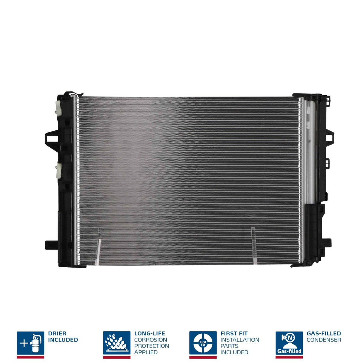 Nissens 940322 A/C Condenser W176 W246 X117 C117 13-18 — Condensers & Evaporators