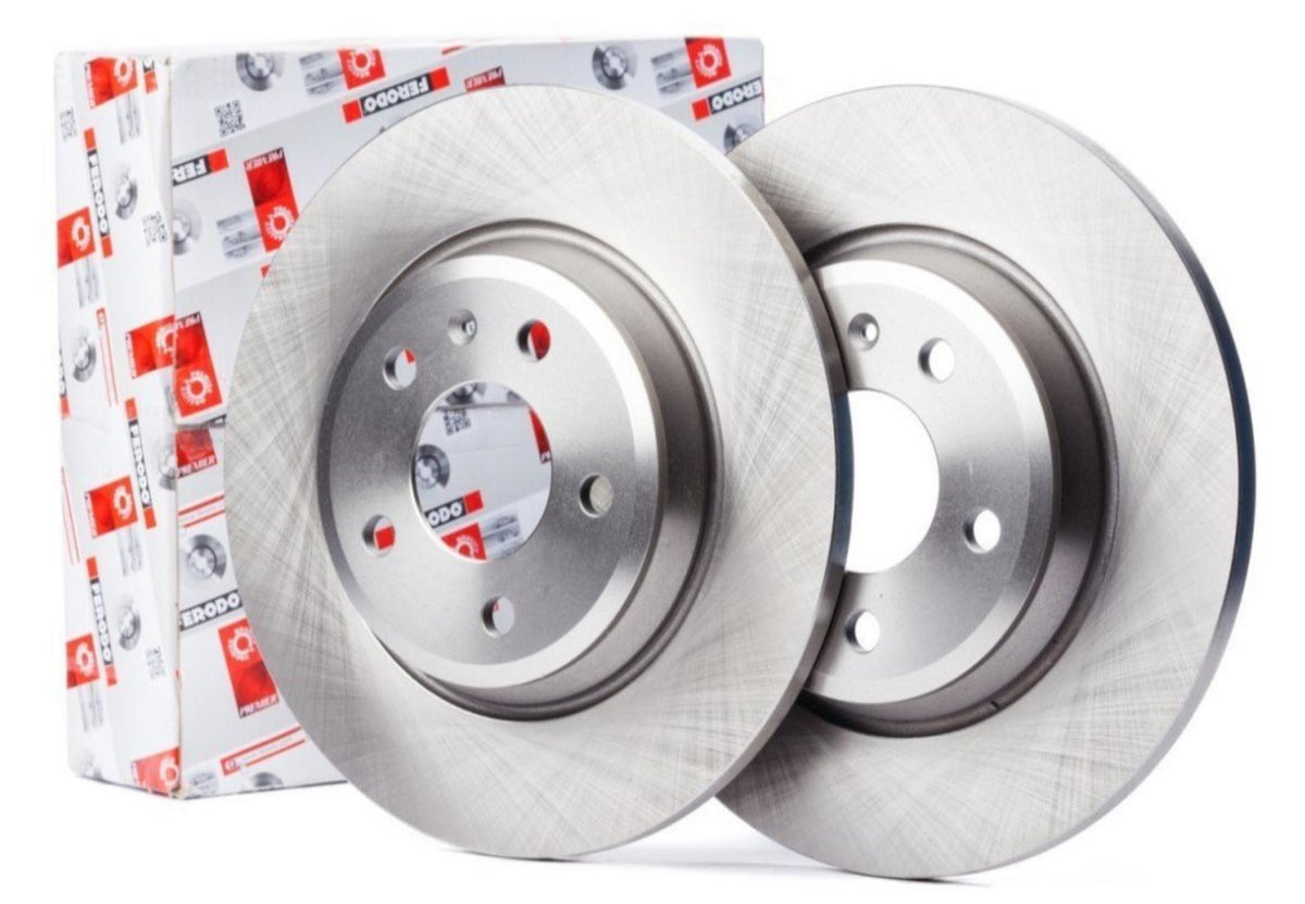 FERODO Rear Brake Discs for Opel Astra J 1.6 Diesel - Complete Set and Motorists — Brake Rotors & Drums