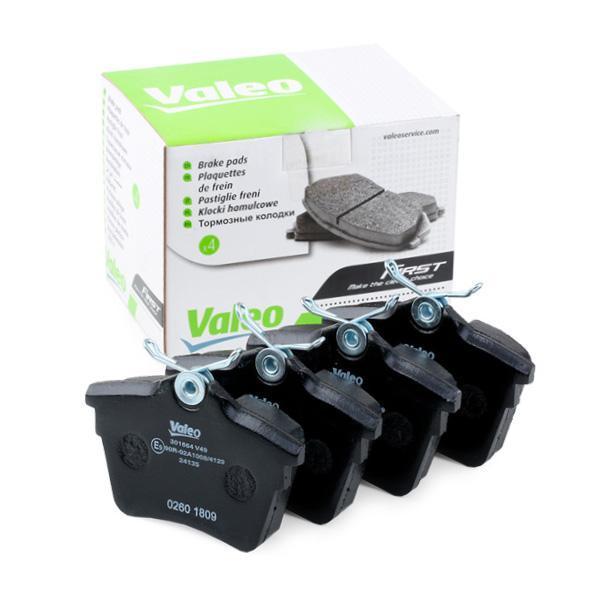Valeo 670664 Rear Brake Pad Set Peugeot 407/607, Citroen C4/C5 04-; 1.6/1.8/2.0/2.2/3.0 HDi — Brake Pads