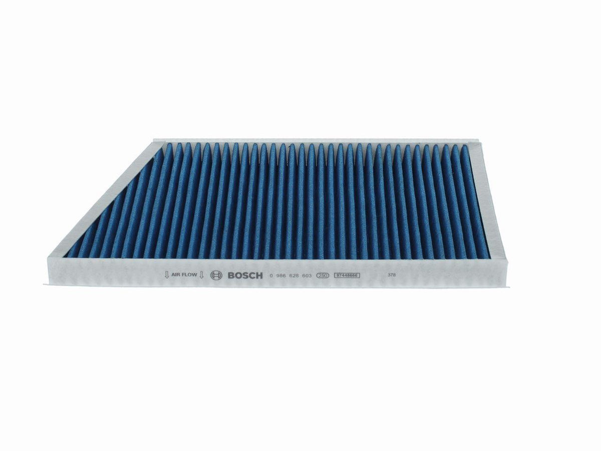 Bosch 0986628603 Cabin Air Filter (with Carbon) W203 02 > 07 Cl203 02 > 08 S203 01 > 07 C209 02 > 09 A2 — Air & Cabin Filters