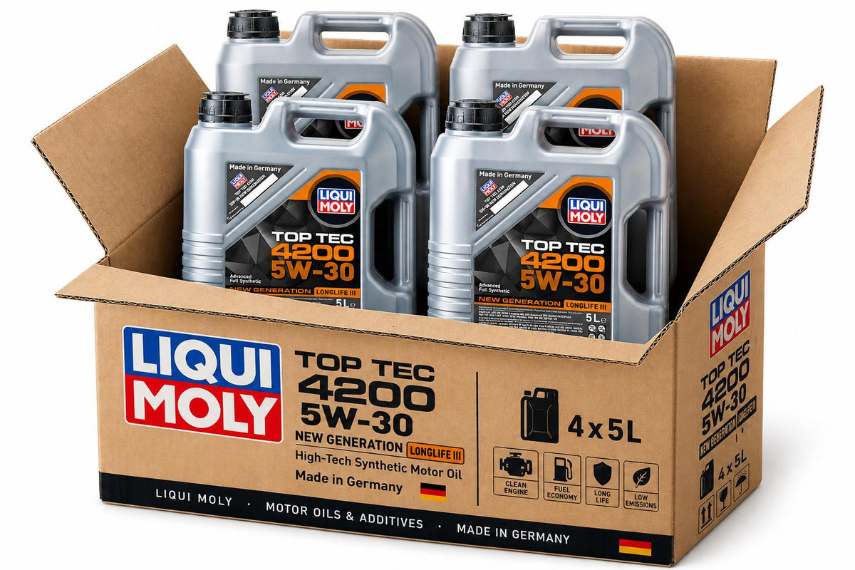 Liqui Moly 8973 Top Tec 4200 Motor Oil 5Lt Vw504 / 507 — Fluids & Chemicals