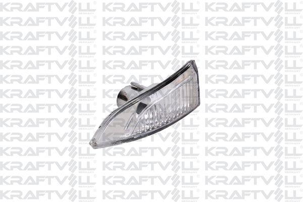 Kraftvoll 21030457 Outer Dikiz Mirror Turn Signal Left Megane III 09 > Fluence 09 > — Tail, Signal & Reflectors