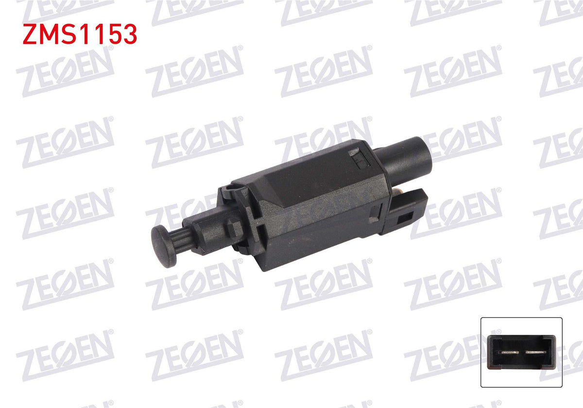 Zegen ZMS1153 Brake Light Switch 2 Pin VW Golf II 1.6 83-92 / Golf IV 1.6 97-05 / Passat 1.6 96-00 / Polo 1.6 99-01 / Transporter V 03-11 / Audi A3 1.6 96-03 / Ibiza II 1.6 93-02 / Leon 1.6 99-06 /