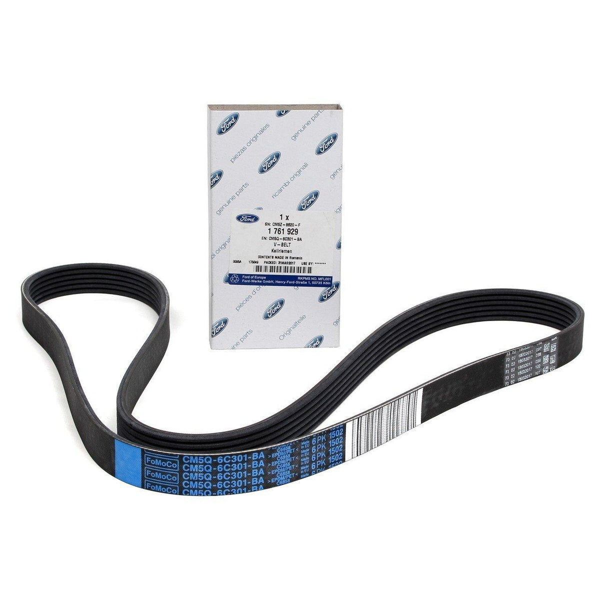 Ford B-Max 2012-2016 1.0 Ecoboost V Belt — Belts