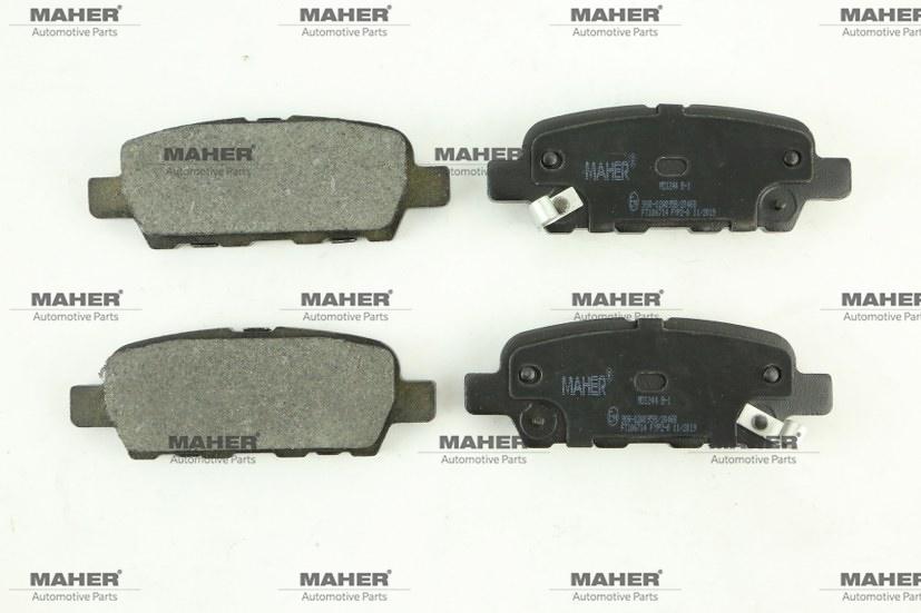 MAHER 00145 Brake Pad X-Trail 01= / Qashqai 07-13 / Vitara 06-13 / Renault Koleos / Juke 08-17 Disc Rear — Brake Pads