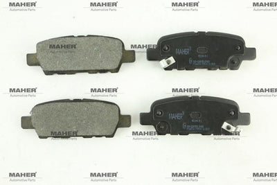 MAHER 00145 Brake Pad X-Trail 01= / Qashqai 07-13 / Vitara 06-13 / Renault Koleos / Juke 08-17 Disc Rear — Brake Pads