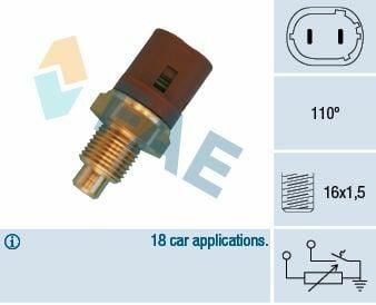 FAE Fan Temperature Sensor - Compatible with 1982-1992 LGNA MGN KNG — Temperature Sensors & Switches