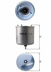 mahle kl788 fuel filter, fuel filter dimensions and features MAHLE KL788 Fuel Filter - Compatible with 1.6HDi and Various Models | 92mm Diameter MAHLE KL788 Fuel Filter mahle, fuel-filter, car-maintenance, mechanics, automotive, filter-replacement, performance-parts, engine-parts, ai-generated, car-owners