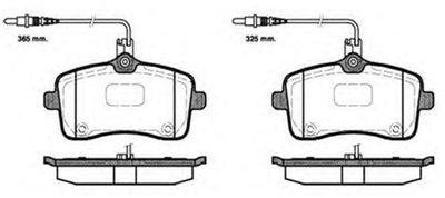 MGA 55167 Brake Pad Front Wva 24134 (Peugeot: 407 1.6 HDi 110 Fap 04-) — Brake Pads