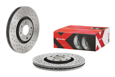 Brembo 09.9935.1X Brake Disc Front Xtra Peugeot — Brake Rotors & Drums