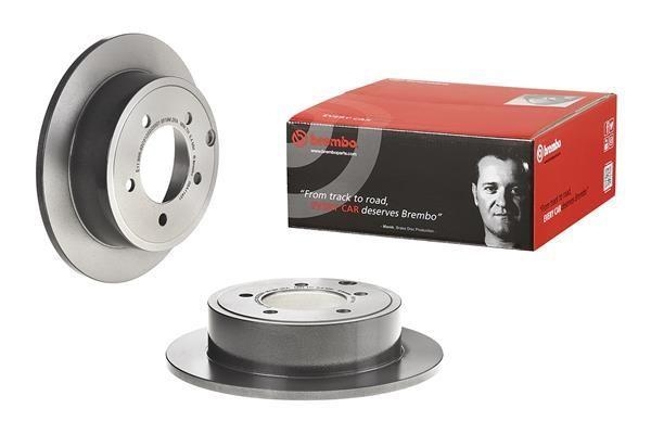 Brembo 08.A114.31 Brake Disc Rear UV Coated Chrysler — Brake Rotors & Drums