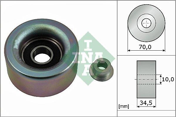INA 532059010 V-Belt Avare Pulley Land Cruiser Prado (J12) 4.0 24V 03-09