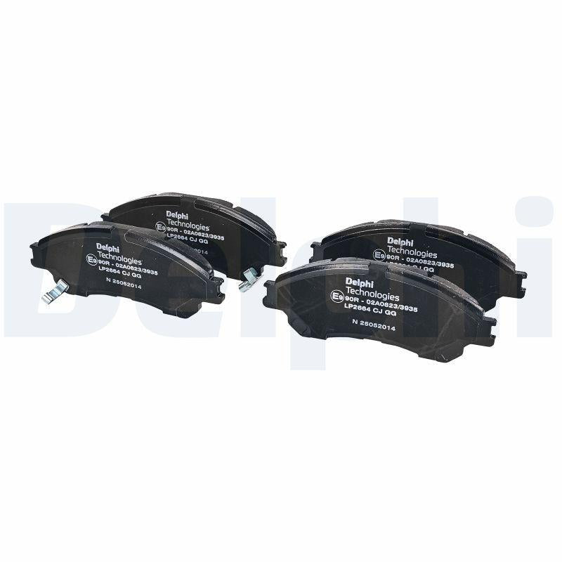 Delphi LP2664 Brake Pad Front Sx4 S-Cross Vitara 1.6 Allgrip 1.6 DDiS 1.4 Hybrid