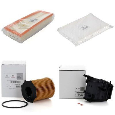 Peugeot 308 1.6 HDi Euro4 Original Oil Maintenance Filter Set — Maintenance & Service Kits
