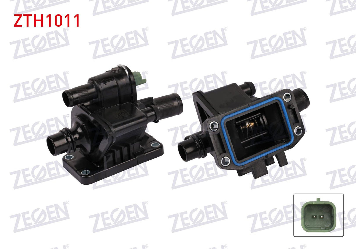 Zegen ZTH1011 Thermostat Complete with Switch 83 C (70 Hp) Fiesta VI 1.4 TDCi 2008-2012 / C3 1.4 HD — Water Pump & Thermostat