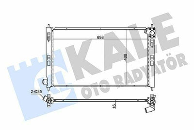 KALE Radiator - 2009 Lancer, ASX, Outlander 1.6-1.8 — Radiators & Fans