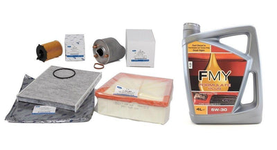 Ford B-Max 2012-2016 1.5-1.6 TDCi Periodic Oil Service Set Ford Genuine
