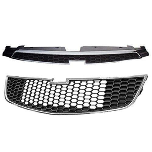 Chevrolet Cruze Front Grille Lower Upper Set Aftermarket Product — Auto Parts Hall, Bumpers & Grilles