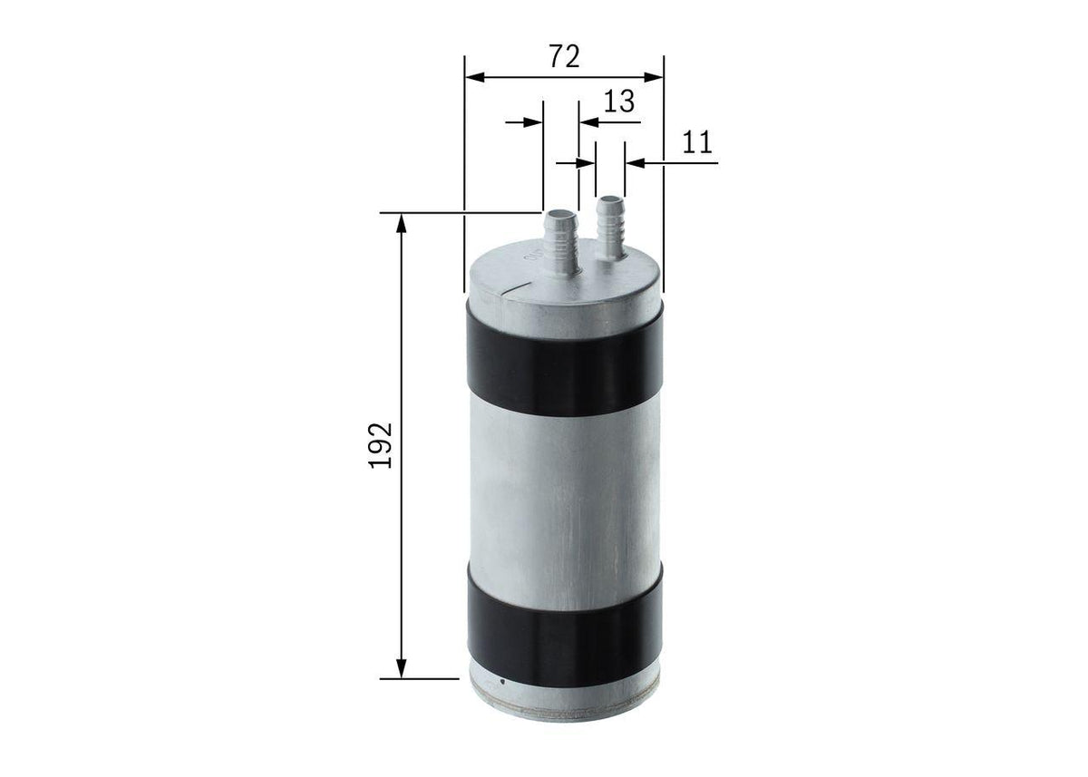 Bosch F026402144 Fuel Filter A6 A7 A8 17 > > 3.0 TDI Ddvf Ddvb Dmga Panamera 4.0 S 16 > > Dbuc — Fuel Delivery