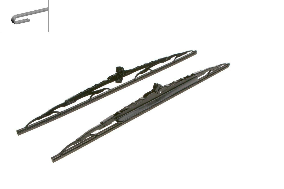 Bosch 3 397 118 451 Wiper Blade Set Front Twin 575/575mm Corvette, Impala and 3 more models — Wipers