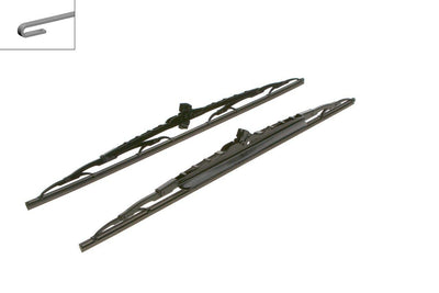 Bosch 3 397 118 451 Wiper Blade Set Front Twin 575/575mm Corvette, Impala and 3 more models — Wipers