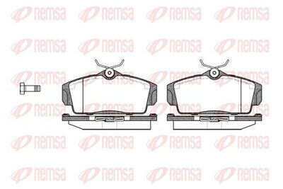 REMSA 0704.00 Brake Pad Almera II N16 03 00 — Brake Pads