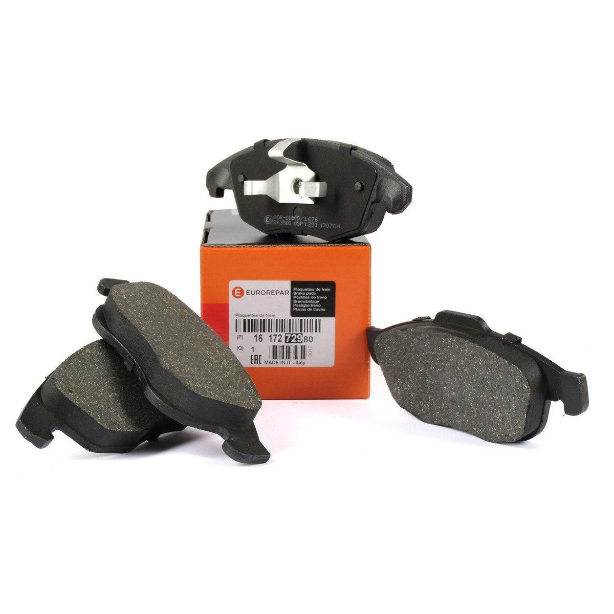 Eurorepar 1617272980 Citroen Ds5 C4 Picasso Front Brake Pad Set — Brake Pads