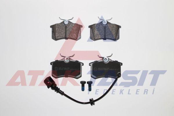 AP 05P853 Brake Pad Rear with Connector VW Polo (9N_) 1.6i 16V 2001-2012 / 1.4 TDI 2001-2012 / 1.4i 16V 2001-201 — Brake Pads