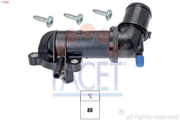 Facet 7.8786 Thermostat Opel Astra J/Insignia A20DTH/DTC/DTR — Water Pump & Thermostat