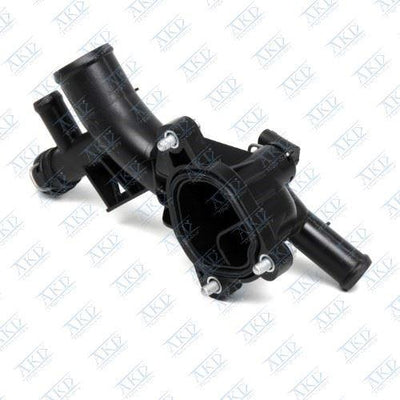 AKD OP143120 Thermostat Housing Water Outlet Opel Insignia A Mokka Astra J Corsa D Chevrolet Cruze — Water Pump & Thermostat