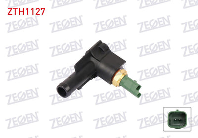 Zegen ZTH1127 Thermostat Flange Plastic with Sensor Fiat Palio 1.2i 16V 1996-2005 /Punto 1.4 1999-2 — Water Pump & Thermostat