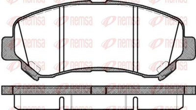 REMSA 1318.00 Brake Pad Front Nissan Qhasqaı J10 X-Trail — Brake Pads