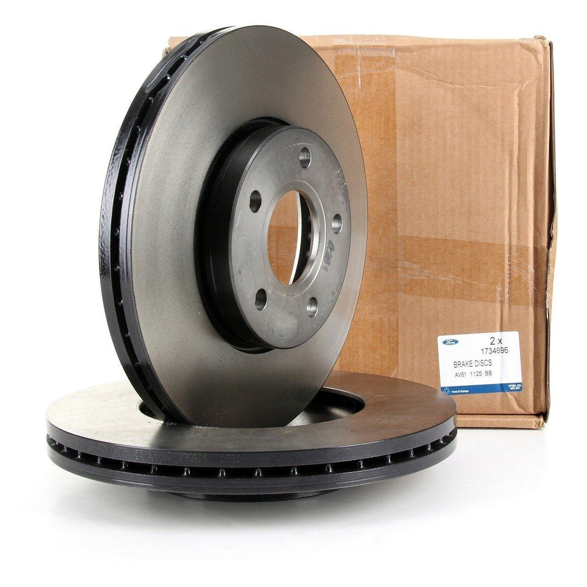 Ford Front Brake Discs for Focus 2004-2014 — Brake Rotors & Drums