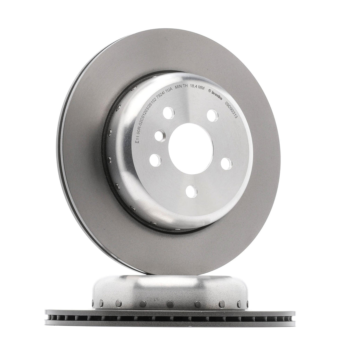Brembo 09.D903.13 Brake Disc (BMW G-20 / 21 / 23 / 30 / 80 B46 / 48 / 57 Rear Right) — Brake Rotors & Drums