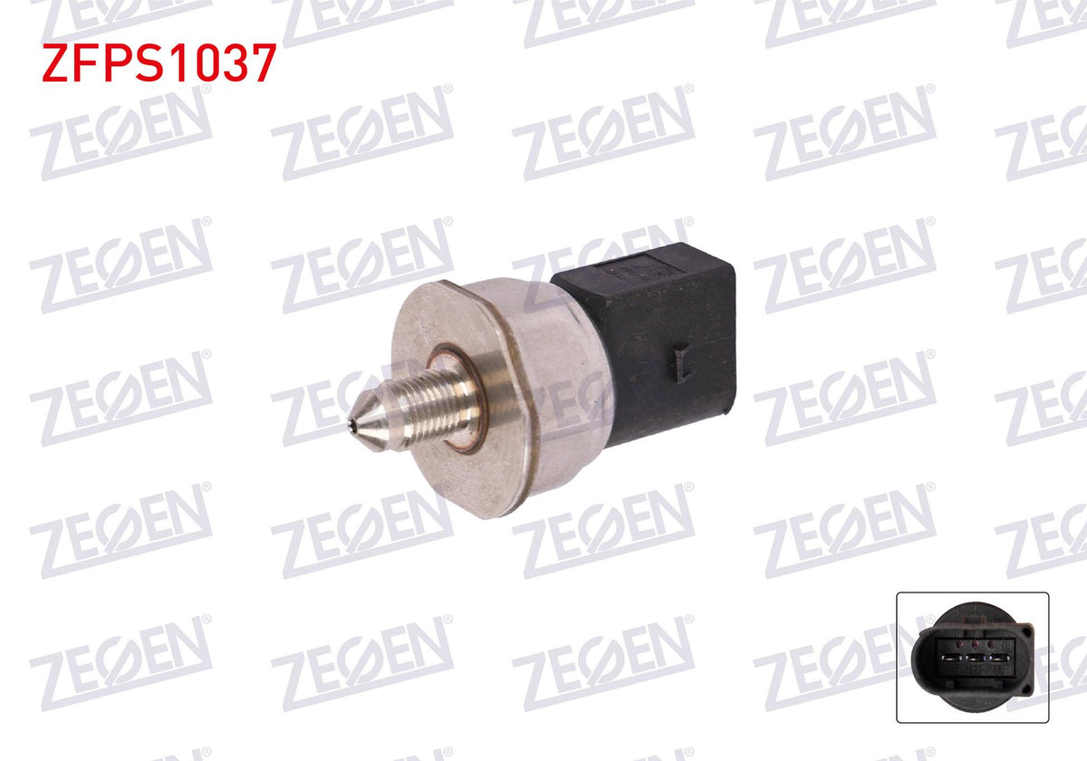 Zegen ZFPS1037 Fuel Pressure Sensor BMW 3 Series (F30) 320 i 2012-2018 / 5 Series (F10) 520 i 2011-2016