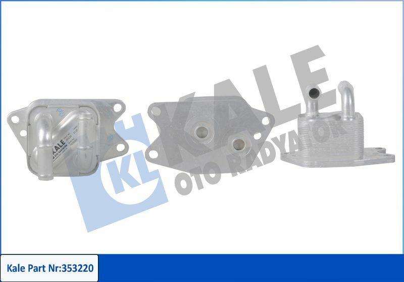 Kale Oil Cooler 353220 - Water-Cooled Engine Oil Radiator — Oil System