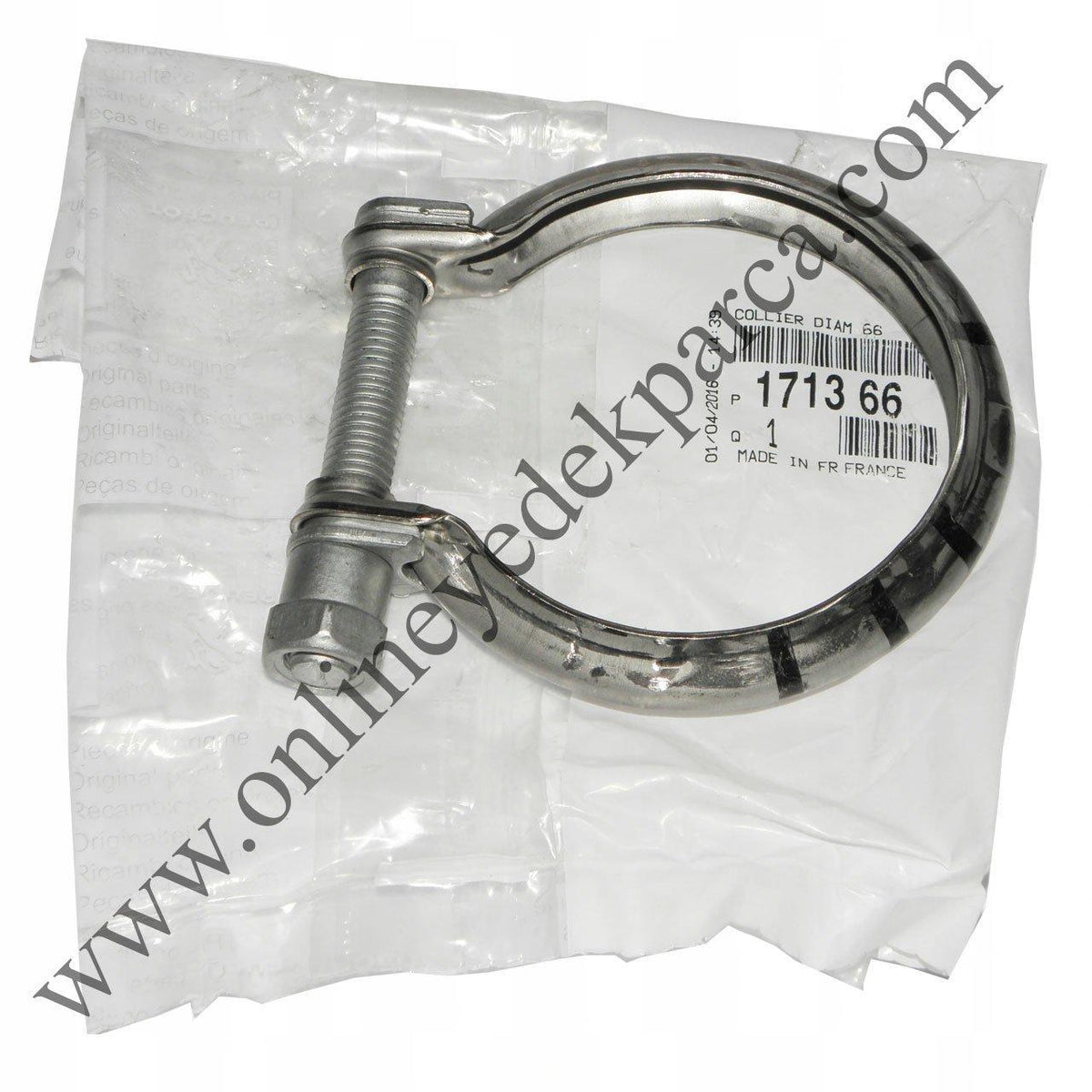 Peugeot Original Exhaust Clamp for 2008 Model — Exhaust Mounting