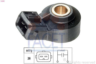 Facet 93001 Knock Sensor Peugeot 206/306/406/407/607/Partner TU3JP EW12J4