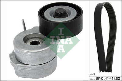 INA 529029310 V-Belt Set 07 > Astra.J-Corsa.D.E 1.3Cdti — Belts