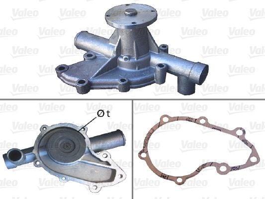 VALEO 506069 Water Pump for BMW Series 3 - Engine Cooling Replacement — Water Pump & Thermostat
