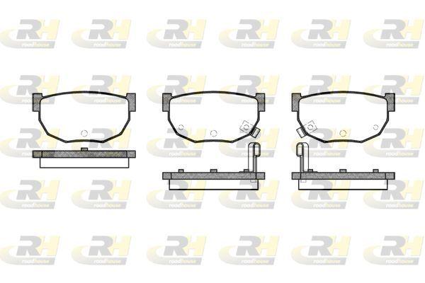 ROADHOUSE 2151.02 Brake Pad 200 Sx S14 11 93 — Brake Pads