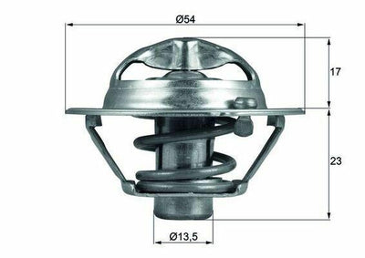 MAHLE TX11882D Thermostat 82°C - Replacement Part for Hyundai, Kia — Water Pump & Thermostat