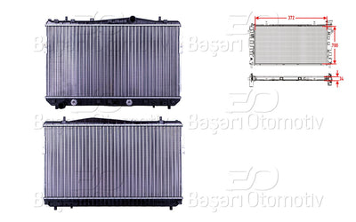 AUTOLUX 2113062-22 Su Radiator Mechanical At 704X373x23 Chevrolet Lacetti J200 Nubira 1.4 1.6 1.8 03 > — Radiators & Fans